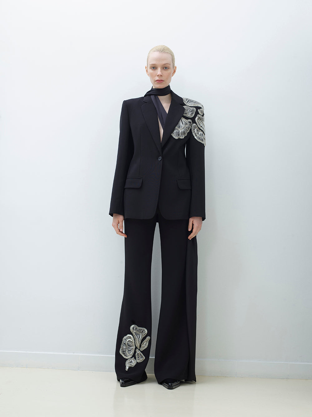 Hand-Embroidered Pants