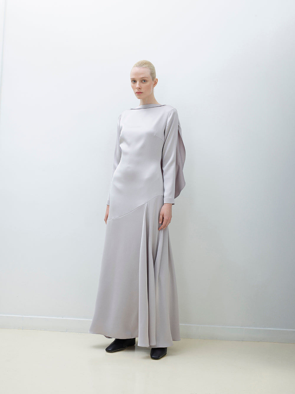 Maxi Satin Dress