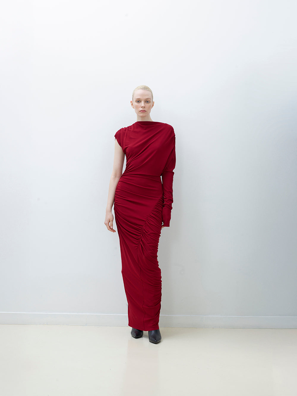 Jersey Draped Dress