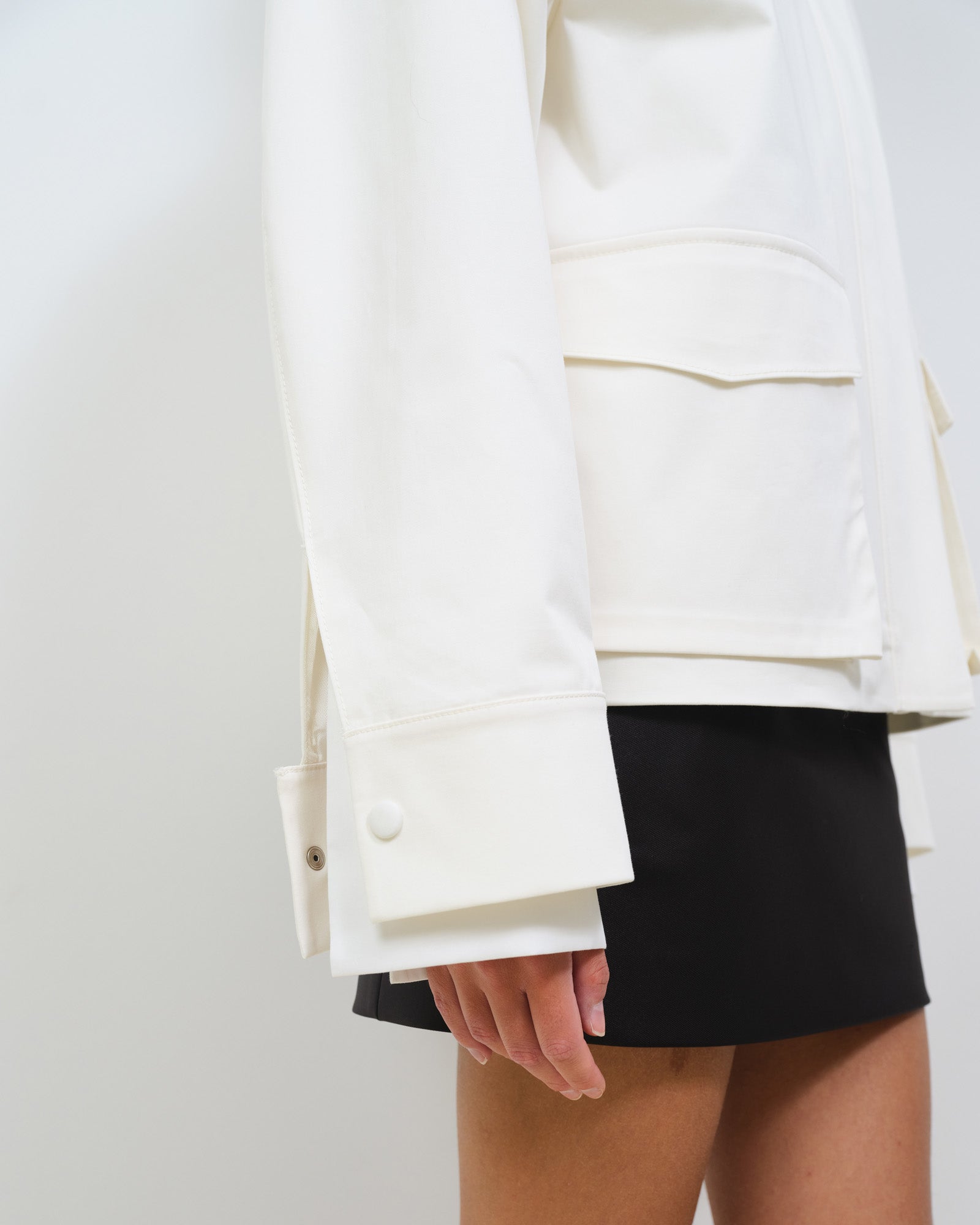 Satin mini skirt SATIN MINI SKIRT