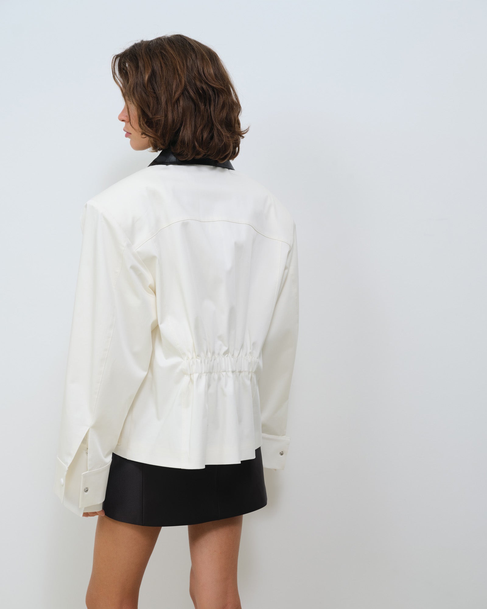 Satin mini skirt SATIN MINI SKIRT